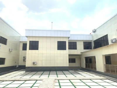 A completed construction project delivered with precision and quality by K.Salam Group.
